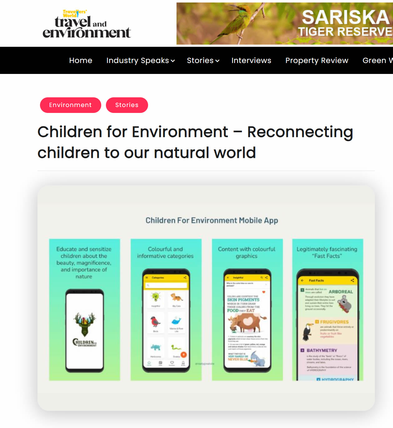 Travel and Environment